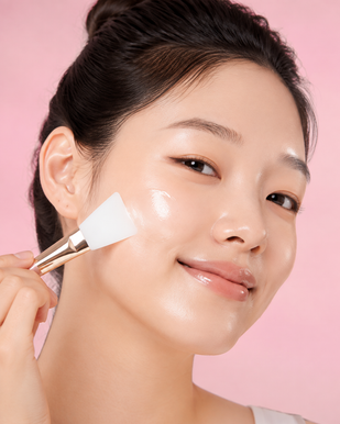 Apply evenly on skin